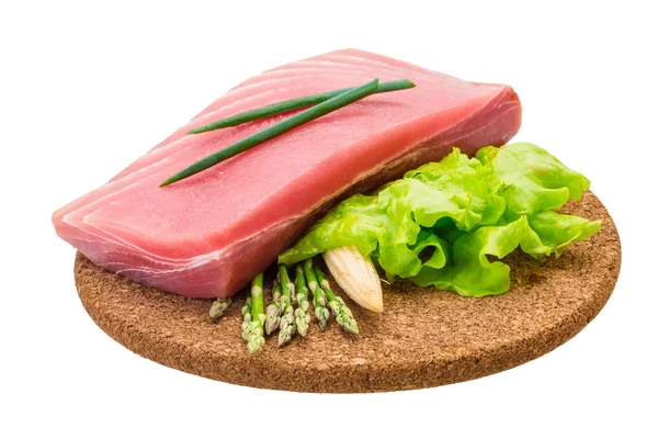 Filete crudo de atún —  Fotos de Stock