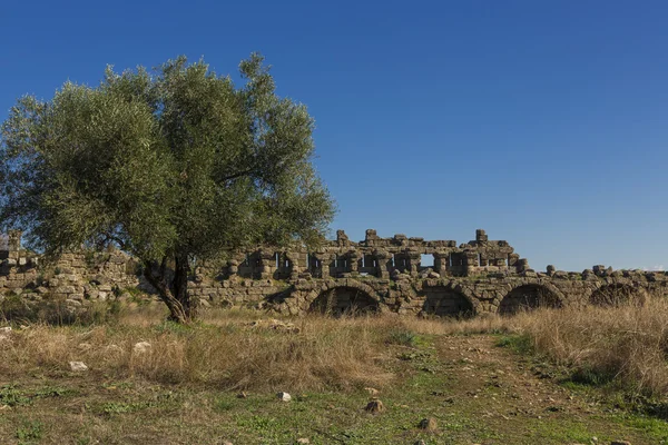 Ruinas en Side — Foto de Stock