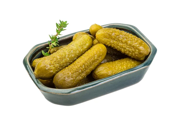 Marinated cucumbers — Stock Photo, Image