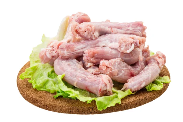 Raw chicken neck — Stock Photo, Image