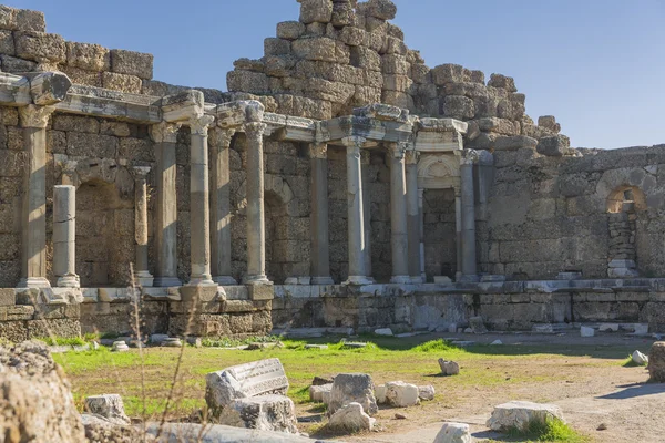 Ruinas en Side — Foto de Stock