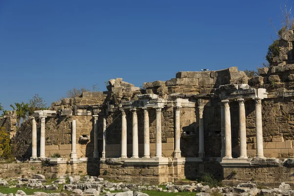 Ruinas en Side — Foto de Stock