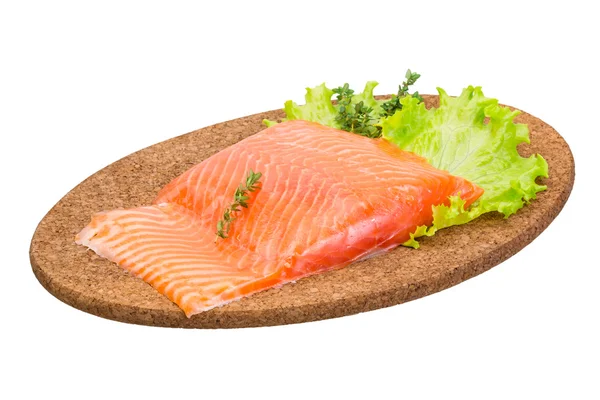 Zalmfilet — Stockfoto