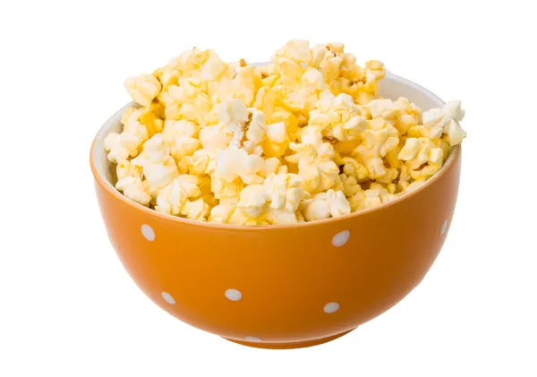 Popcorn in una ciotola — Foto Stock