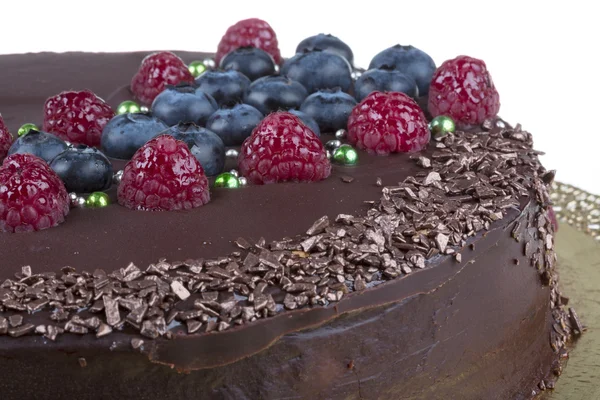 Chocolate mousse cake — Stock Photo, Image