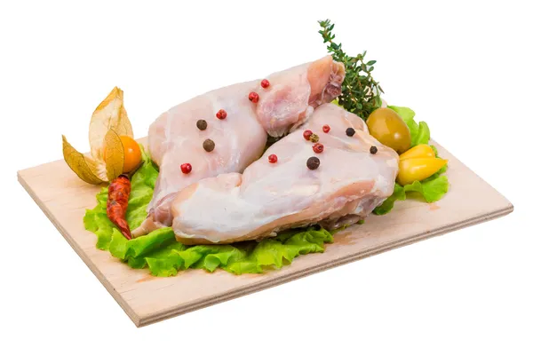 Raw rabbit meat — Stock Photo, Image