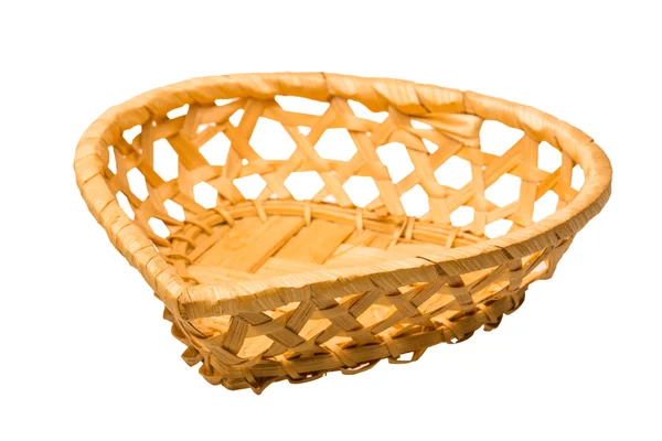 Coș de lemn — Fotografie, imagine de stoc
