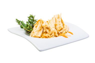 Çince veya Korece yuba (tofu bambu)