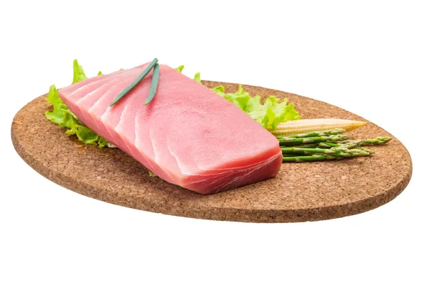 Tuna raw steak — Stock Photo, Image