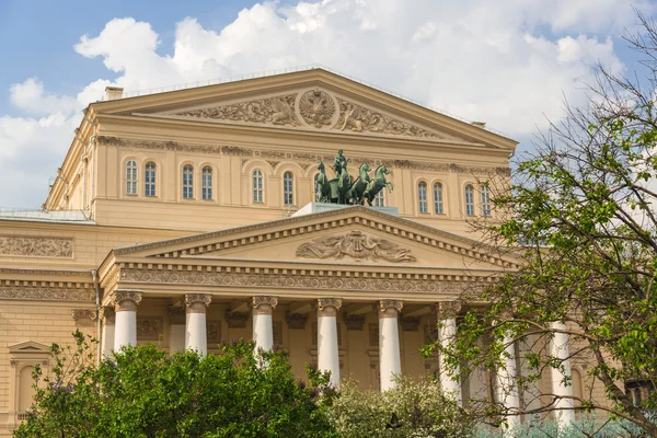 Teatro Bolshoy en Moscú — Foto de Stock