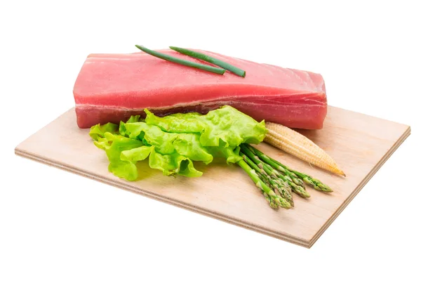 Tuna raw steak — Stock Photo, Image