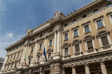 Roma, İtalya. eski şehrin tipik mimari detaylar