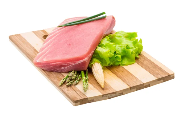 Tuna raw steak — Stock Photo, Image