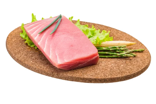 Tuna raw steak — Stock Photo, Image