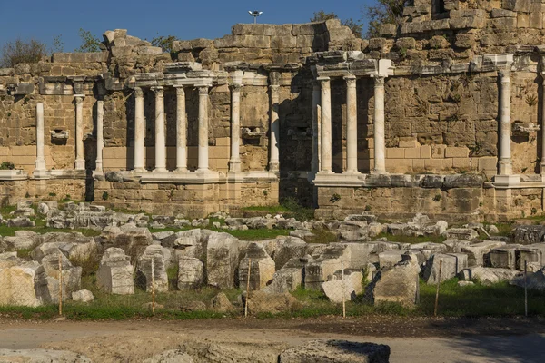 Ruinas en Side — Foto de Stock