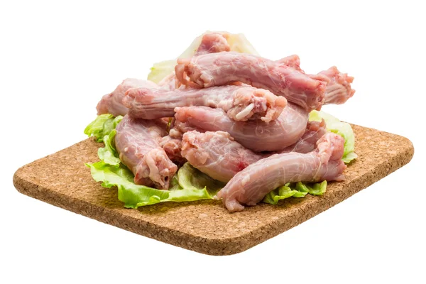 Raw chicken neck — Stock Photo, Image