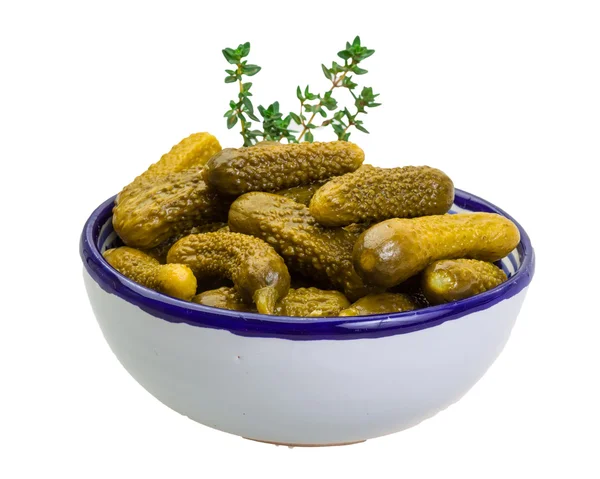 Marinated cucumbers — Stock Photo, Image