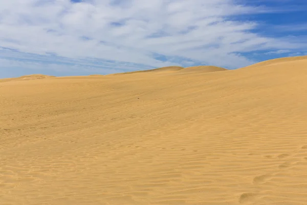 Maspalomas Duna - Woestijn op Canarische Eilanden Gran Canaria — Stockfoto