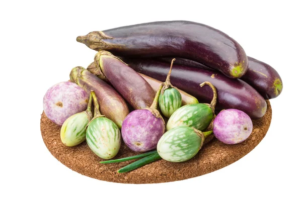 Asya patlıcan assortie — Stok fotoğraf