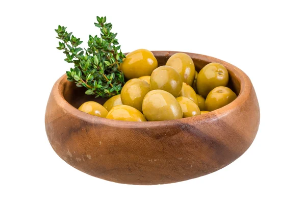 Green gigant olives — Stock Photo, Image