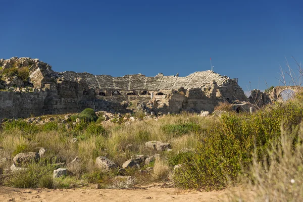 Ruinas en Side —  Fotos de Stock