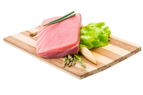 Tuna raw steak — Stock Photo, Image