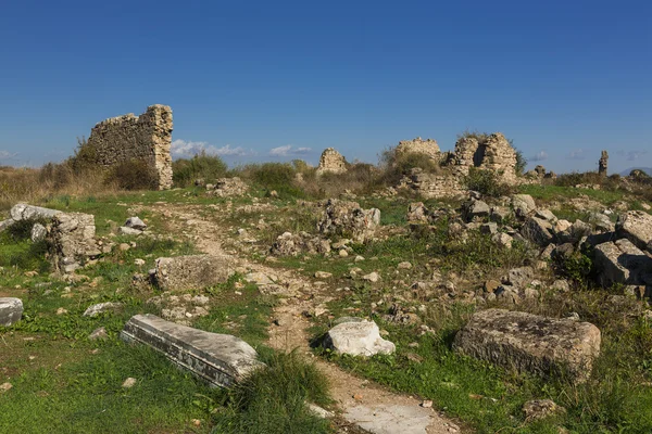 Ruines in side — Stockfoto