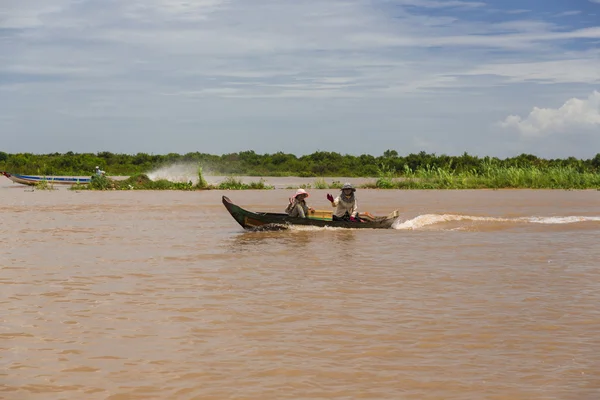 Lago Tonle sap — Foto Stock