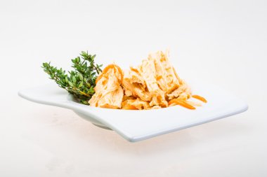 Çince veya Korece yuba (tofu bambu)