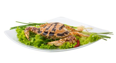 çiğ Kırmızı yengeç