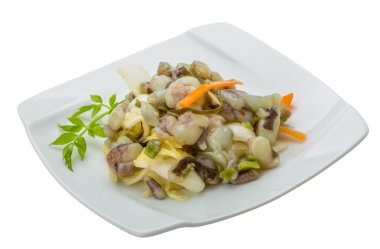 ham ahtapot salatası