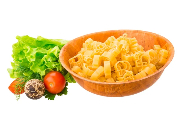 Ruwe pasta — Stockfoto