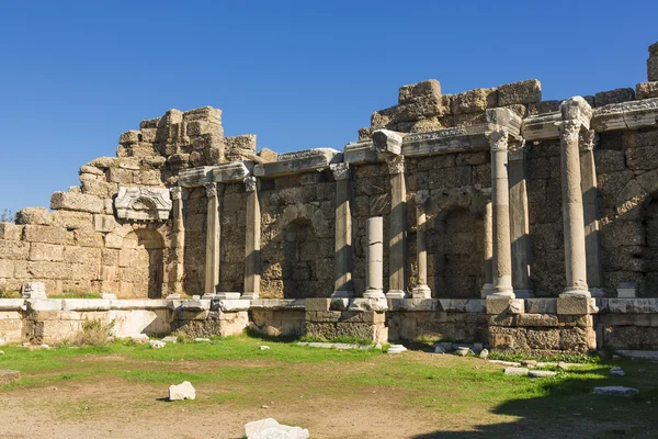 Ruinas en Side — Foto de Stock