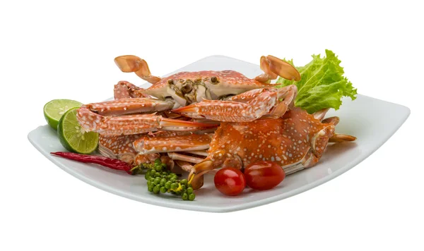 Boiled blue crab — Stock Photo, Image