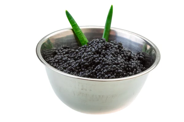 Black caviar — Stock Photo, Image