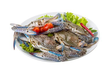 ham mavi yengeç