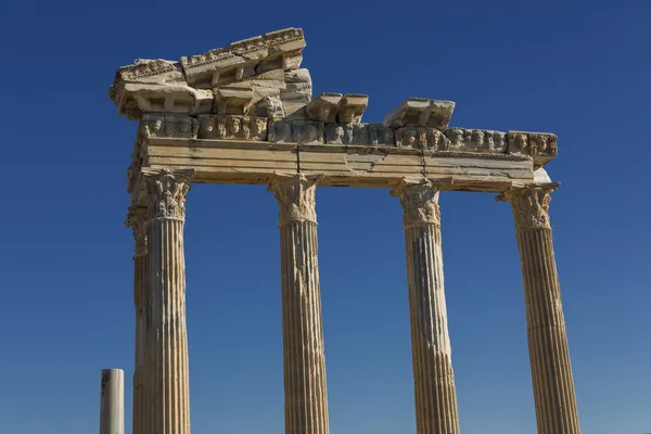 Храм Аполло в боку — стоковое фото
