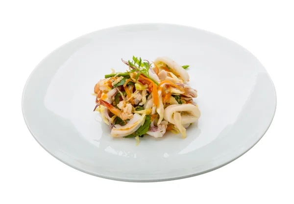 Salade de fruits de mer asiatique — Photo