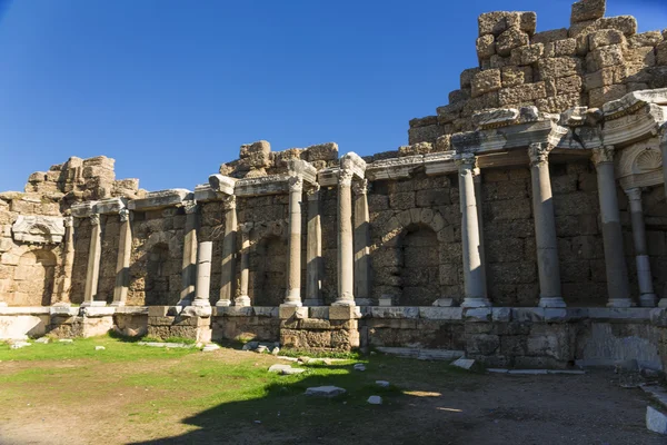 Ruinas en Side — Foto de Stock