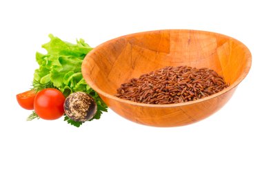 kahverengi çiğ pirinç