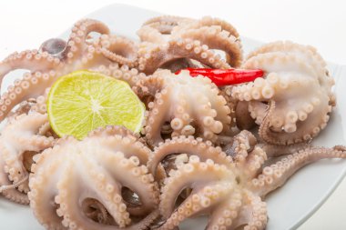 haşlanmış ahtapot