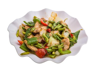 sebze soslu domuz eti