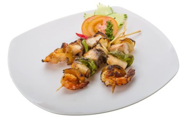 Deniz ürünleri Barbekü