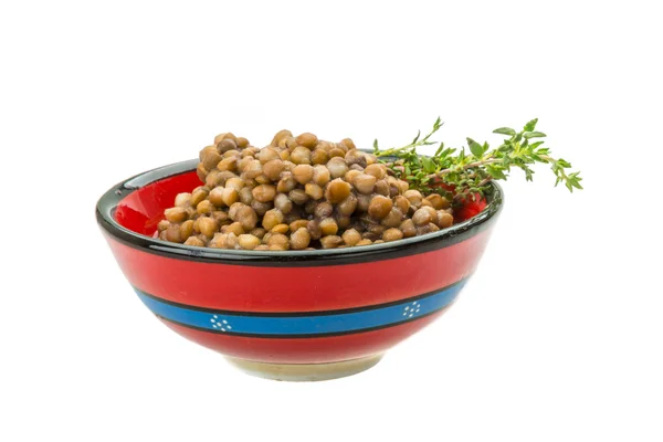 Backed lentils — Stock Photo, Image