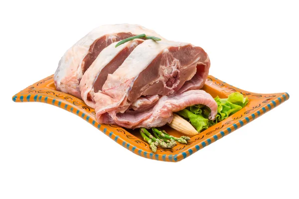 Raw lamb — Stock Photo, Image