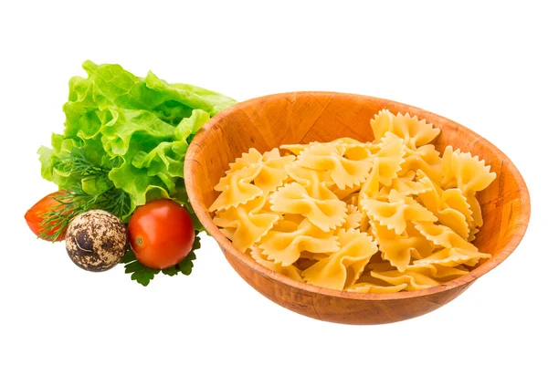 Ruwe pasta — Stockfoto