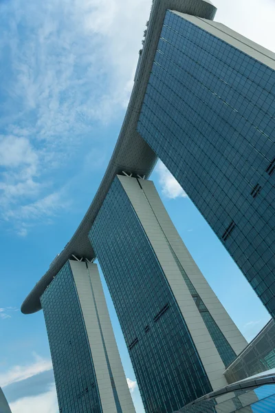 Estância integrada do Marina bay sands — Fotografia de Stock