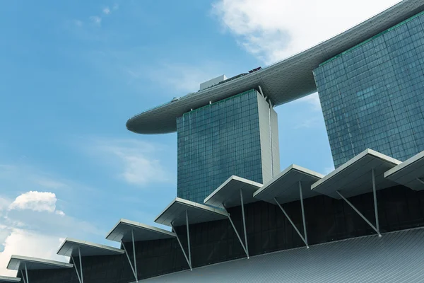 Resort integrado de Marina bay sands — Foto de Stock