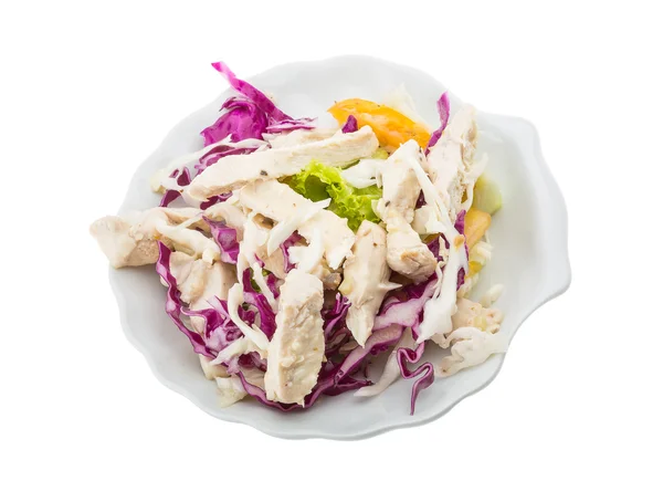 Salada de frango — Fotografia de Stock