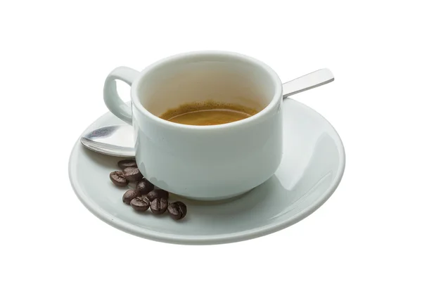 Heißer frischer Espresso — Stockfoto